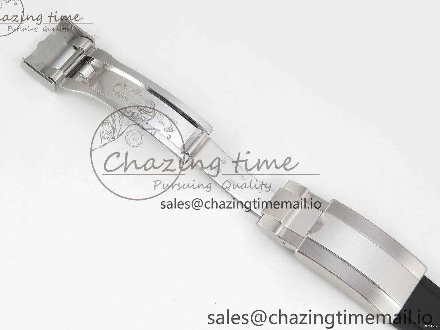 MiroTime 0122 Daytona 126519 VSF 1:1 Best Edition Black Silver Lume Dial on Oysterflex Strap VS4131 V2 (Weighted) DailyWear 324